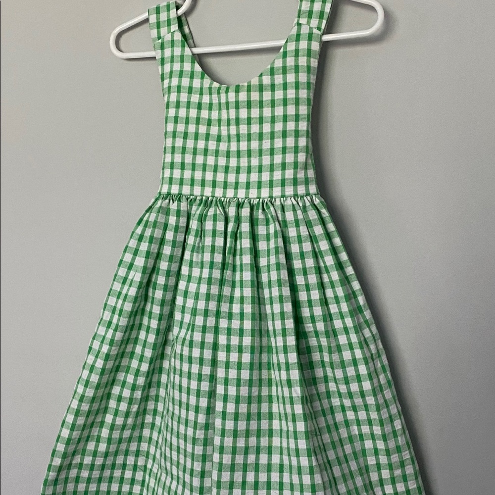 Seersucker toddler dress